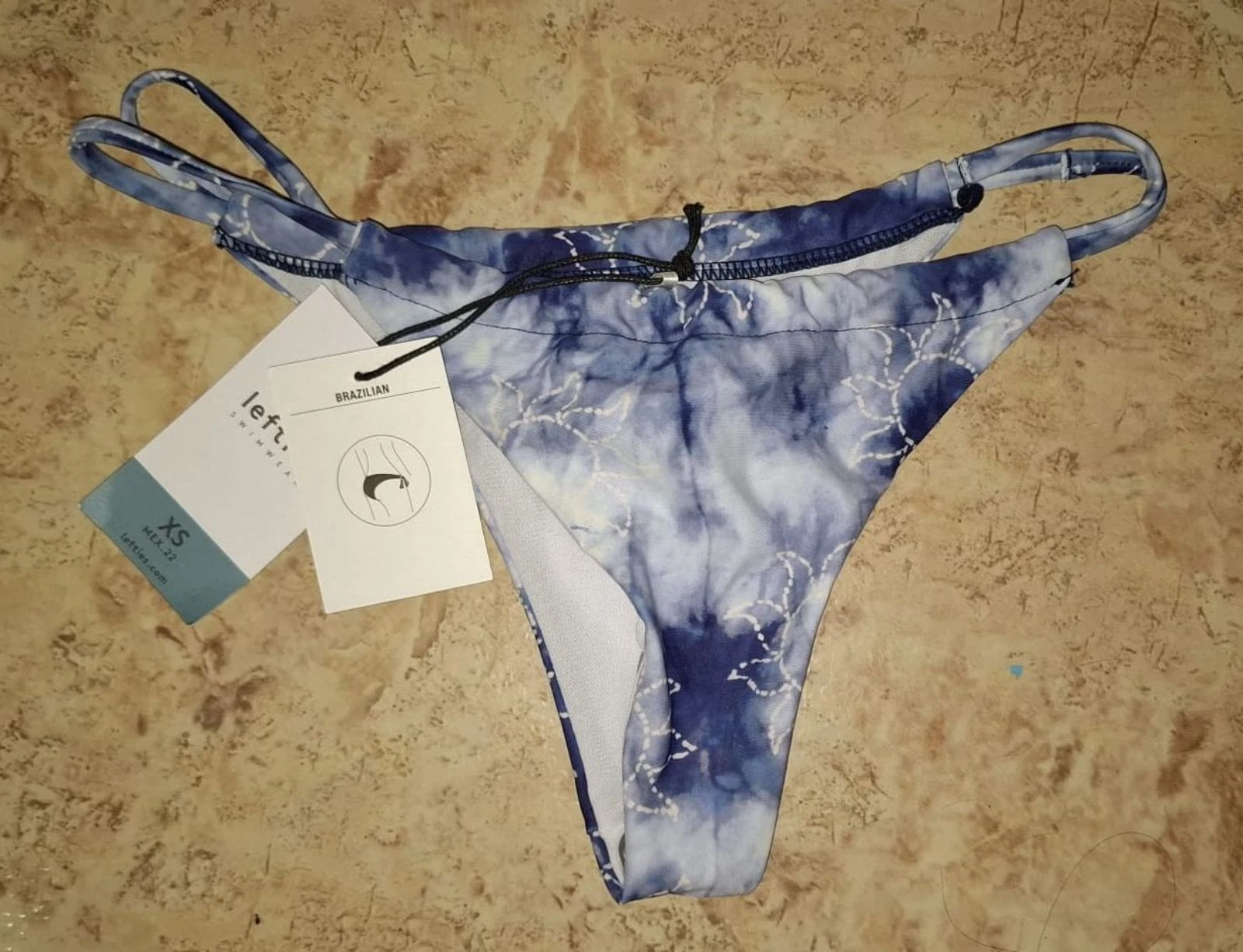 Braguita de bikini brasileña azul limite edition Y2K – photo 2